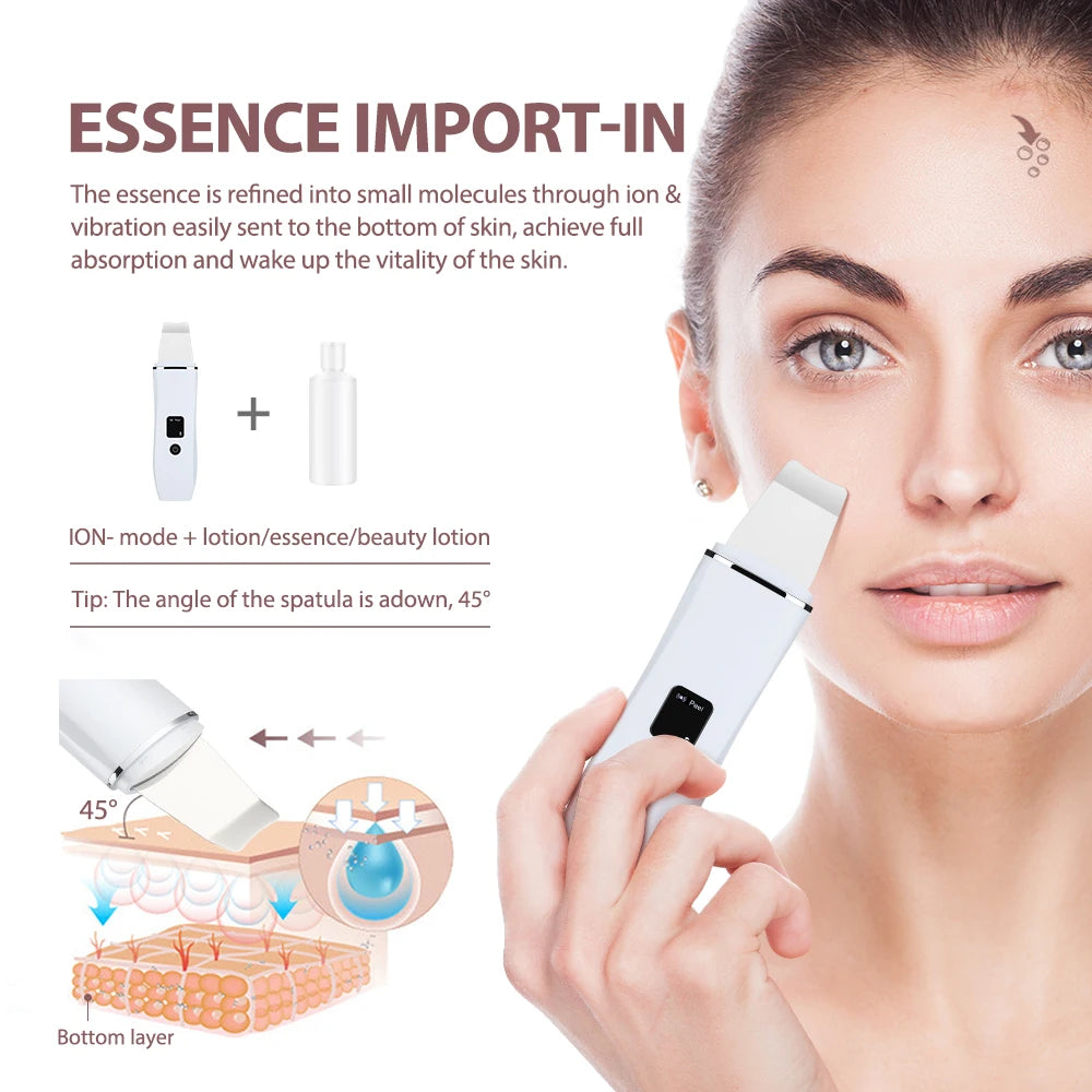 Nettoyeur de pores électrique – Outil professionnel de soins de la peau